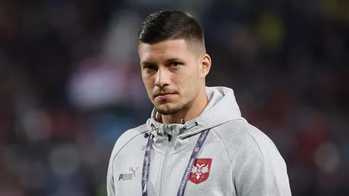 El delantero vio acción por última vez con Serbia en la fecha FIFA.