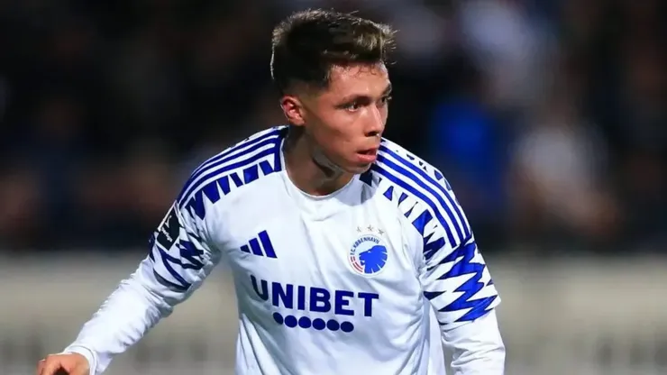El ex celeste fue de la partida en Copenhague y respondió con creces a la confianza del entrenador.