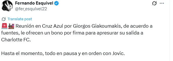 Información de Fernando Esquivel