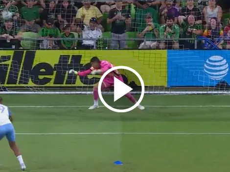 Kevin Mier quedó retratado en el MLS Skills Challenge