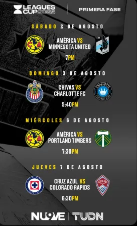 TUDN transmitirá varios partidos