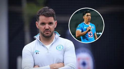 Nicolás Larcamón llenó de elogios al Cuate Sepúlveda por su presente en Cruz Azul.