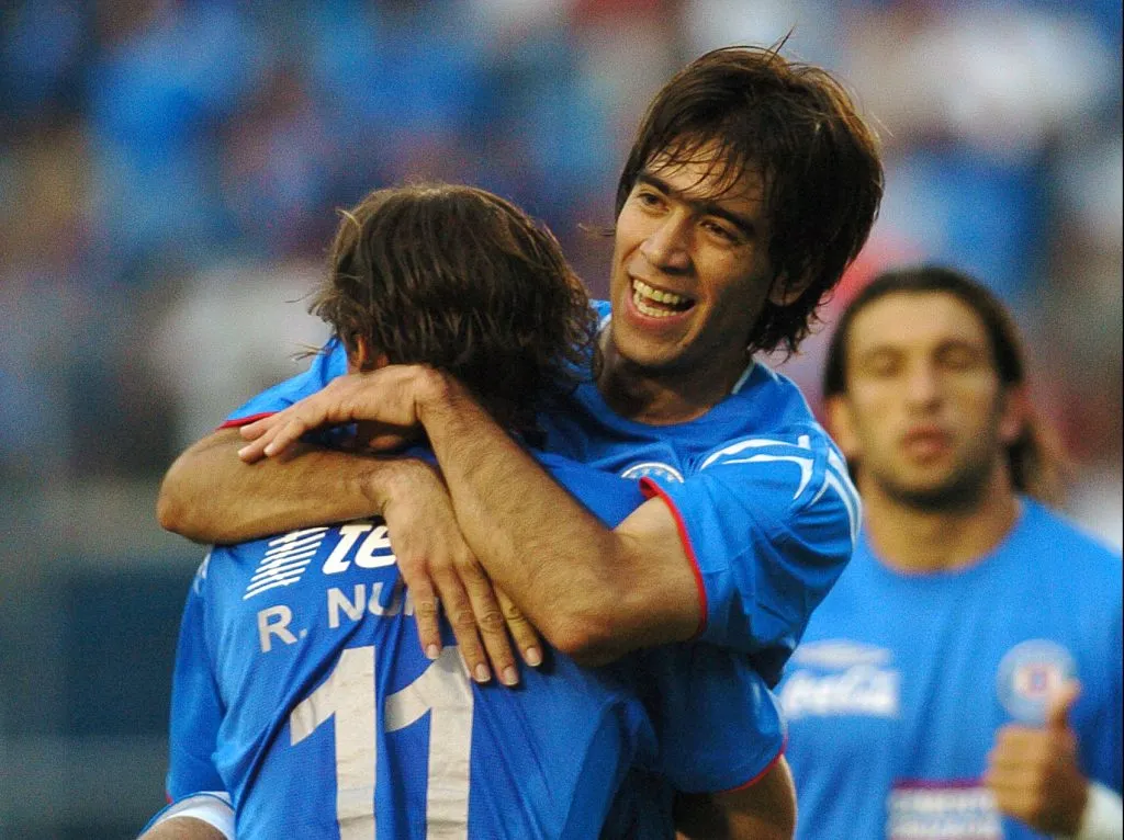 Richard Núñez no dudo a la hora de destacar al Chelito Delgado por su paso en Cruz Azul. (JAM MEDIA)