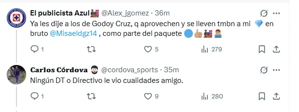 Información de Carlos Córdova