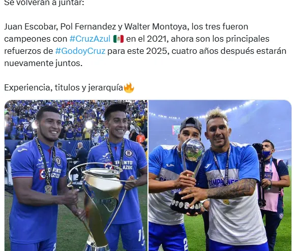 Tuit del periodista Nahuel Ferreira