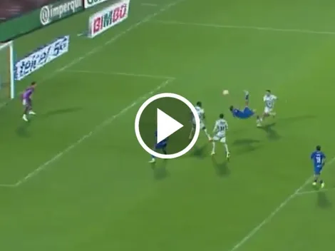 Sepúlveda marcó un golazo de chilena para abrir el marcador