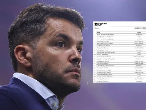 Larcamón sorprendió con la lista de Cruz Azul para la Leagues Cup