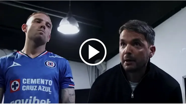 Concreta última arenga de Nicolás Larcamón en Cruz Azul.