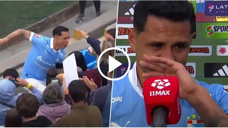 Yoshimar Yotún volvió a las canchas y causó emoción.