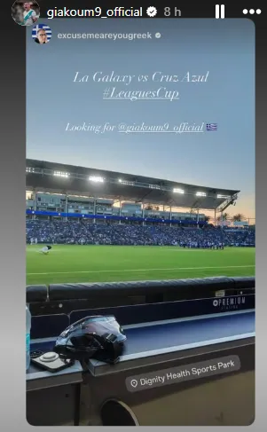 Publicación que replicó Giakoumakis (IG Giakoumakis)