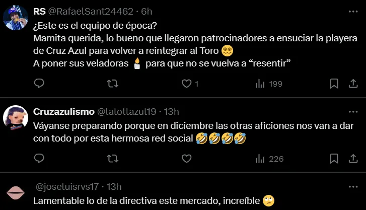 Las opiniones de la afición por el “regreso” del Toro Fernández. (X)