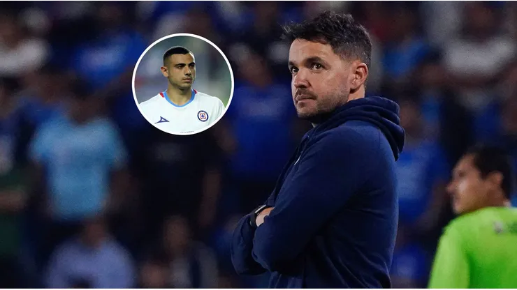 Nicolás Larcamón explicó por qué no usó a Giorgos Giakoumakis en Cruz Azul