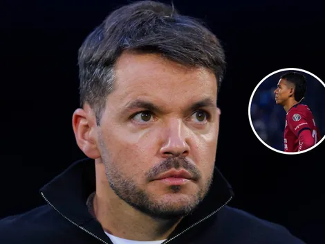 Nicolás Larcamón no se guardó nada sobre el error de Kevin Mier