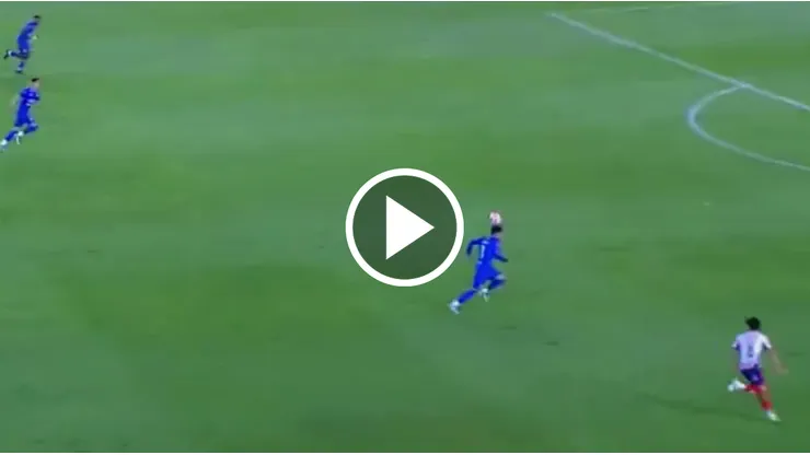 Accidentado gol de descuento de San Luis a Cruz Azul.