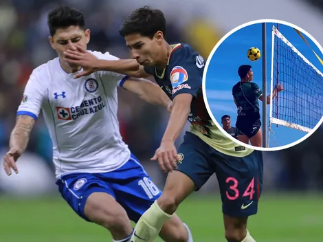 Jugó 13 minutos con Cruz Azul, estuvo en Europa y ahora hace futvoley