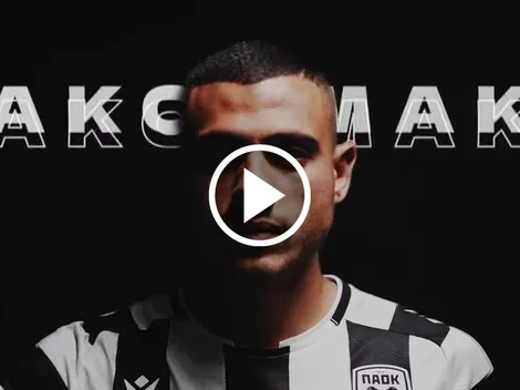 Así fue la presentación "de novela" a Giakoumakis en PAOK