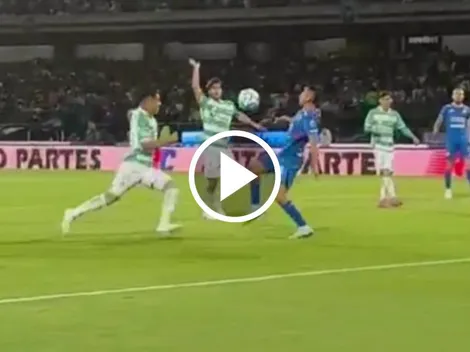 No se vio por TV: la otra toma del golazo de Charly Rodríguez