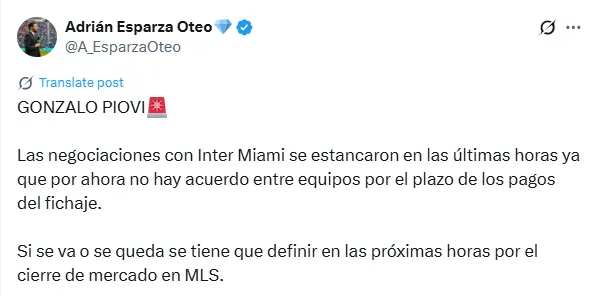 Información de Esparza Oteo