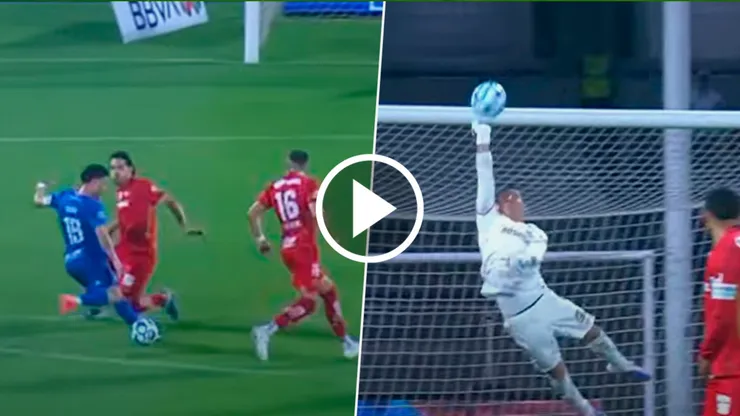 Los dos goles que se le negaron a Nacho Rivero contra Toluca