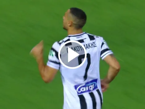 Giorgos Giakoumakis debutó en PAOK Salónica tras dejar Cruz Azul