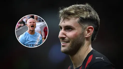El Milan iría en busca de un delantero "con aires a Haaland" para competir con Santi Giménez.
