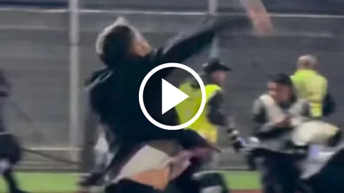 Nicolás Larcamón se desahogó en el gol de Luka Romero.