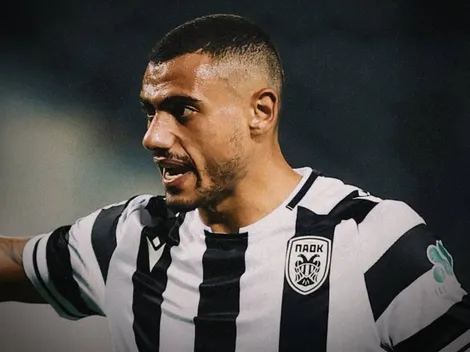 Afición de PAOK enloquece con el debut de Giakoumakis en Grecia