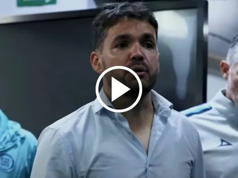 El mensaje de Nicolás Larcamón para el interior del vestidor