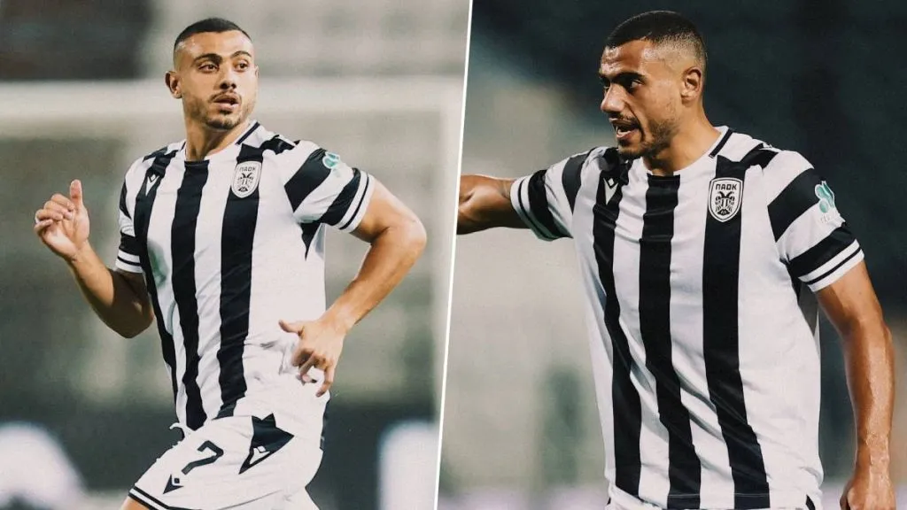 El delantero tuvo su primer partido con el equipo griego. (Instagram @PAOKFC)