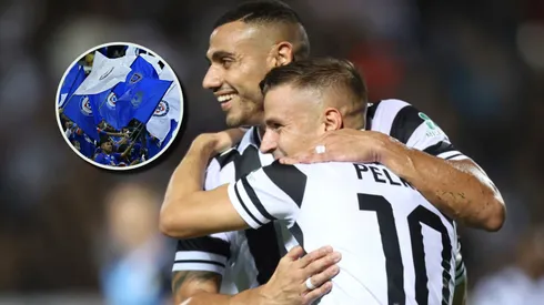 El griego se dio el gusto de marcar un golazo.