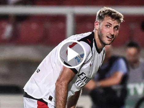 El gol que le anularon a Santiago Giménez en el Milan vs Lecce