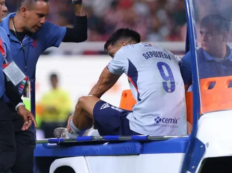 Revelan la peor noticia para Sepúlveda tras salir lesionado vs. Chivas