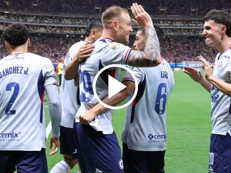 Cruz Azul venció a Chivas y llegó a su 5° triunfo en fila