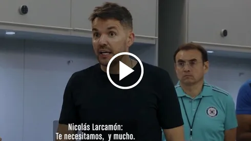 Nicolás Larcamón y una arenga especial para Sepúlveda tras su lesión.