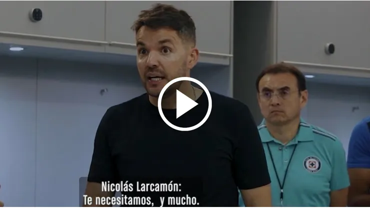 Nicolás Larcamón y una arenga especial para Sepúlveda tras su lesión.