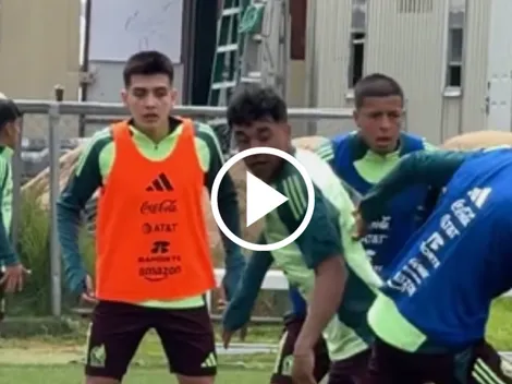 Amaury Morales se lució con una jugada de crack en la Sub 20