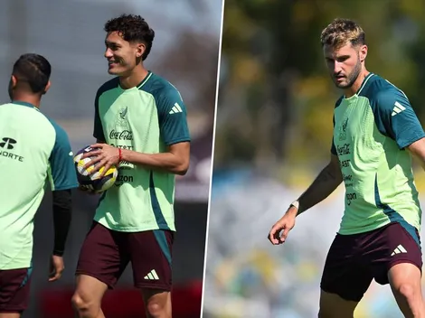 Chiquete y Santi Giménez encienden a la afición de Cruz Azul