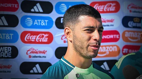 Erik Lira habló ante los medios desde la concentración de la Selección Mexicana.