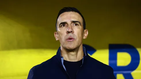 Ciudad de México, 18 de mayo de 2025. Vicente Sánchez, director técnico, durante el partido correspondiente a la vuelta de las Semifinales del torneo Clausura 2025 de la Liga BBVA MX, entre las Águilas del América y la Máquina Celeste del Cruz Azul, realizado en el estadio Ciudad de los Deportes. Foto: Imago7/ Eloisa Sánchez