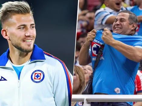 La afición de Cruz Azul se expresó ante la renovación de Gonzalo Piovi