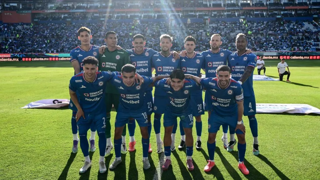 El once de Cruz Azul que salió a jugar ante Pachuca. (Imago 7)