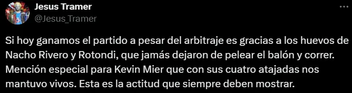 Afición destacó a Nacho Rivero contra Pachuca (X)