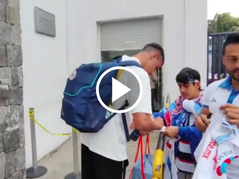 Refuerzo de Cruz Azul entró caminando a La Noria entre los aficionados