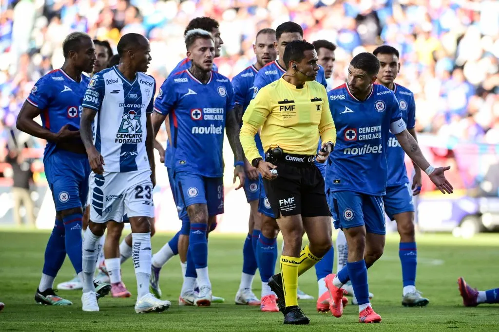 El Cruz Azul vs. Pachuca estuvo cargado de polémica. (Imago 7)