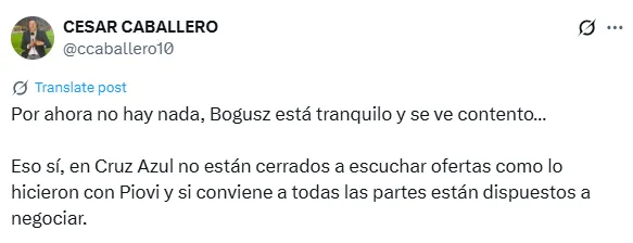 Información de César Caballero