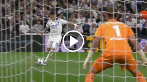 Huescas se estrenó en Champions League con una asistencia.