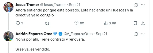 Información de Adrián Esparza Oteo (X)