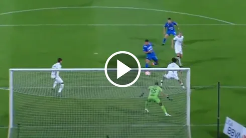 Así fue el gol de Toro Fernández para mantener el invicto de Cruz Azul.