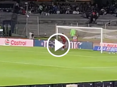 Insólito: Mier culpó a sus compañeros del gol de 65 metros