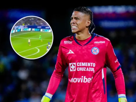 Joan García "emuló" a Kevin Mier en el arco de Barcelona